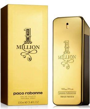 Чоловіча туалетна вода 1 MILLION PACO RABANNE 100 мл Чоловіча туалетна вода 1 MILLION PACO RABANNE  фото